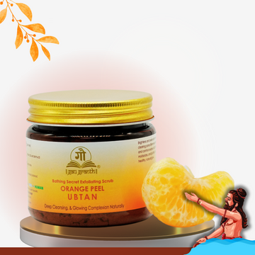 Bathing Secret  Orange Peel (Ubtan With Essential Skin Nourishing Ayurvedic Elements)