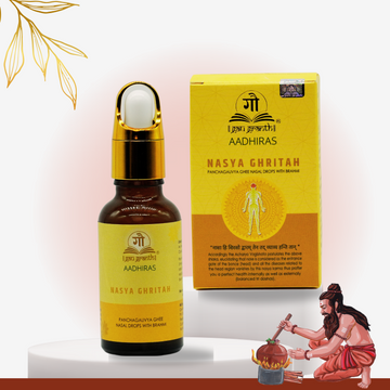 Nasya Ghrita ( Panch Gauvya Ghee Nasal Drops With Brahmi )